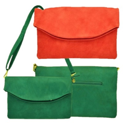 180968-2 COLORS - 4 PIECE SHOULDER/CROSS BODY BAG (2 COLORS)